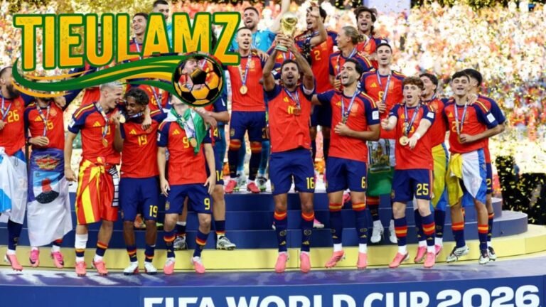 Khoảnh khắc đội tuyển vô địch World Cup.