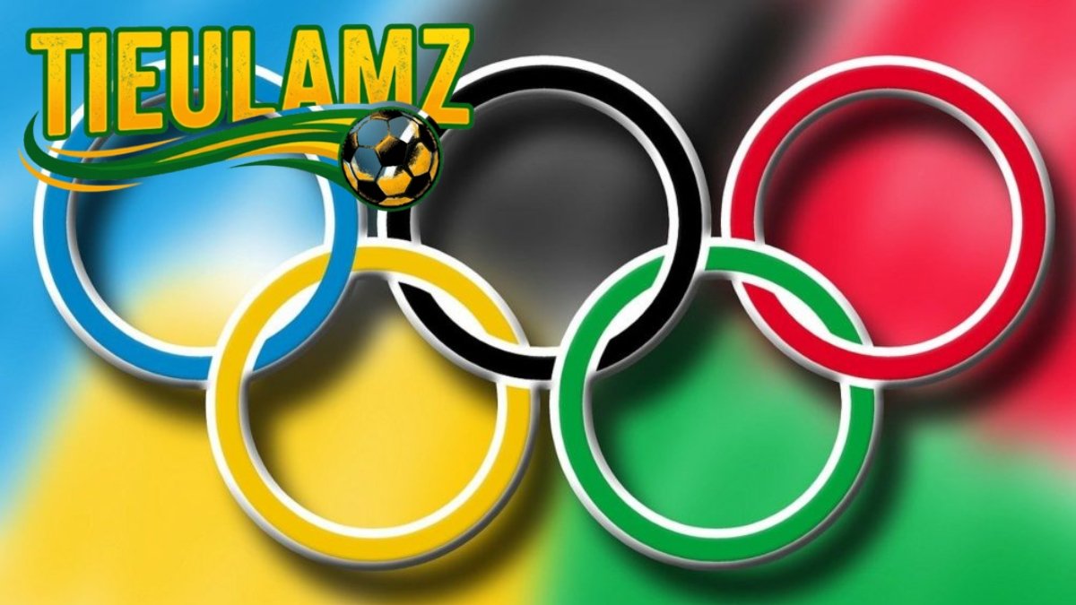 Logo môn bóng đá tại Thế vận hội Olympic.