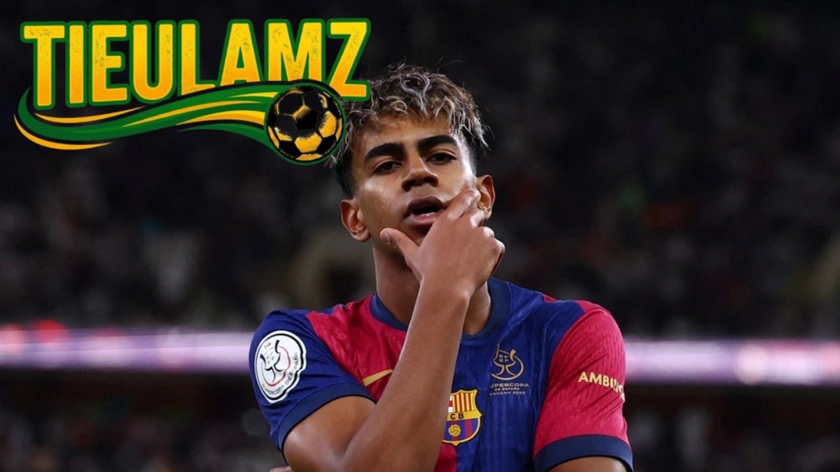 Tài năng trẻ Lamine Yamal trong màu áo Barcelona.