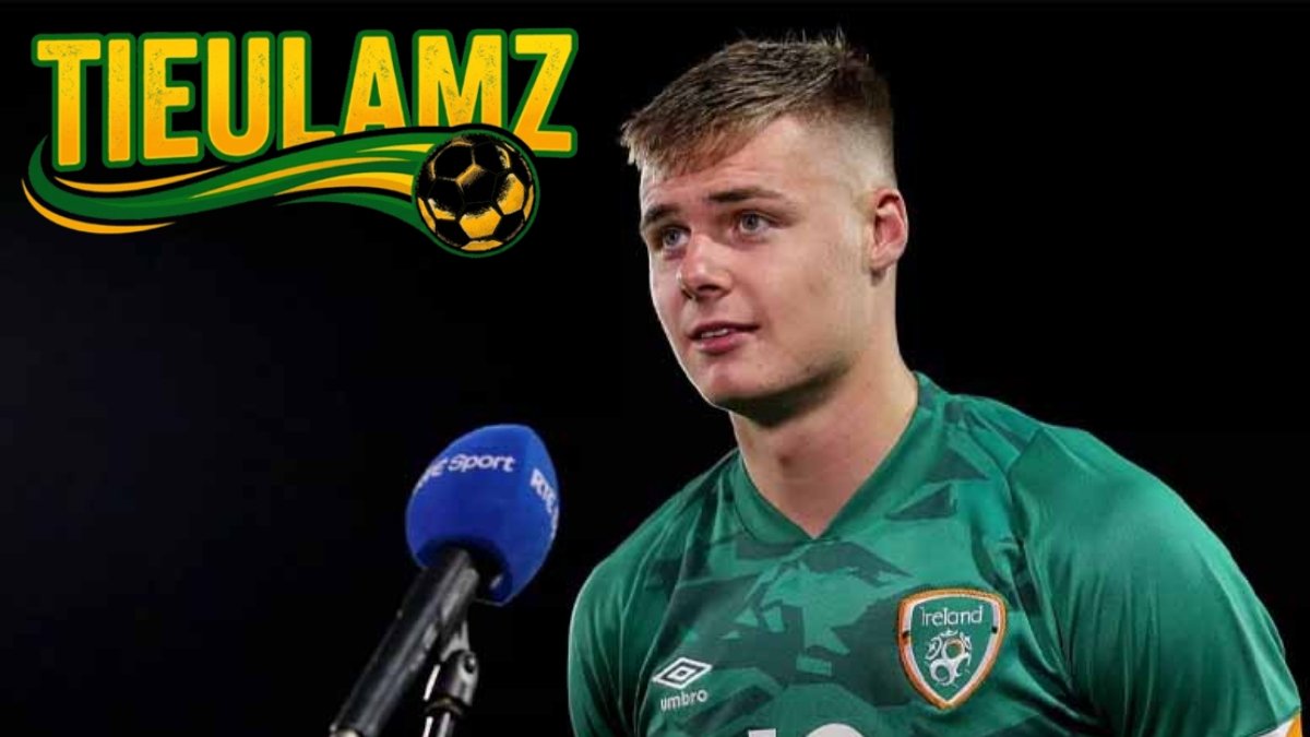 Evan Ferguson – tiền đạo trẻ sáng giá của Ireland.