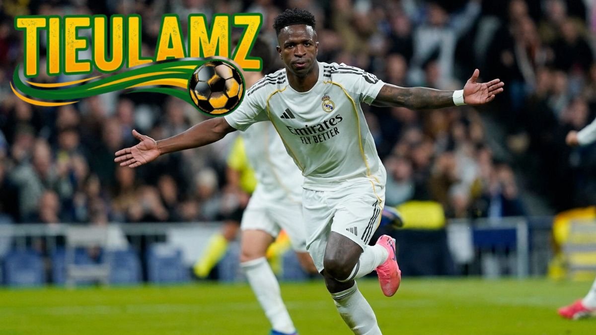 Vinicius Jr thể hiện tốc độ và kỹ thuật trong màu áo Real Madrid